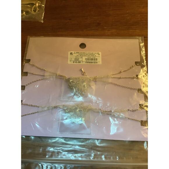 Chain Choker Necklace Set 5pc - Wild Fable Gold - Picture 2 of 2